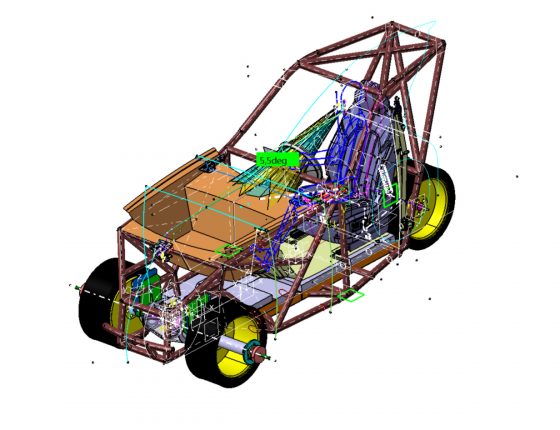 R&D – Prototipo 100% elettrico 3 ruote